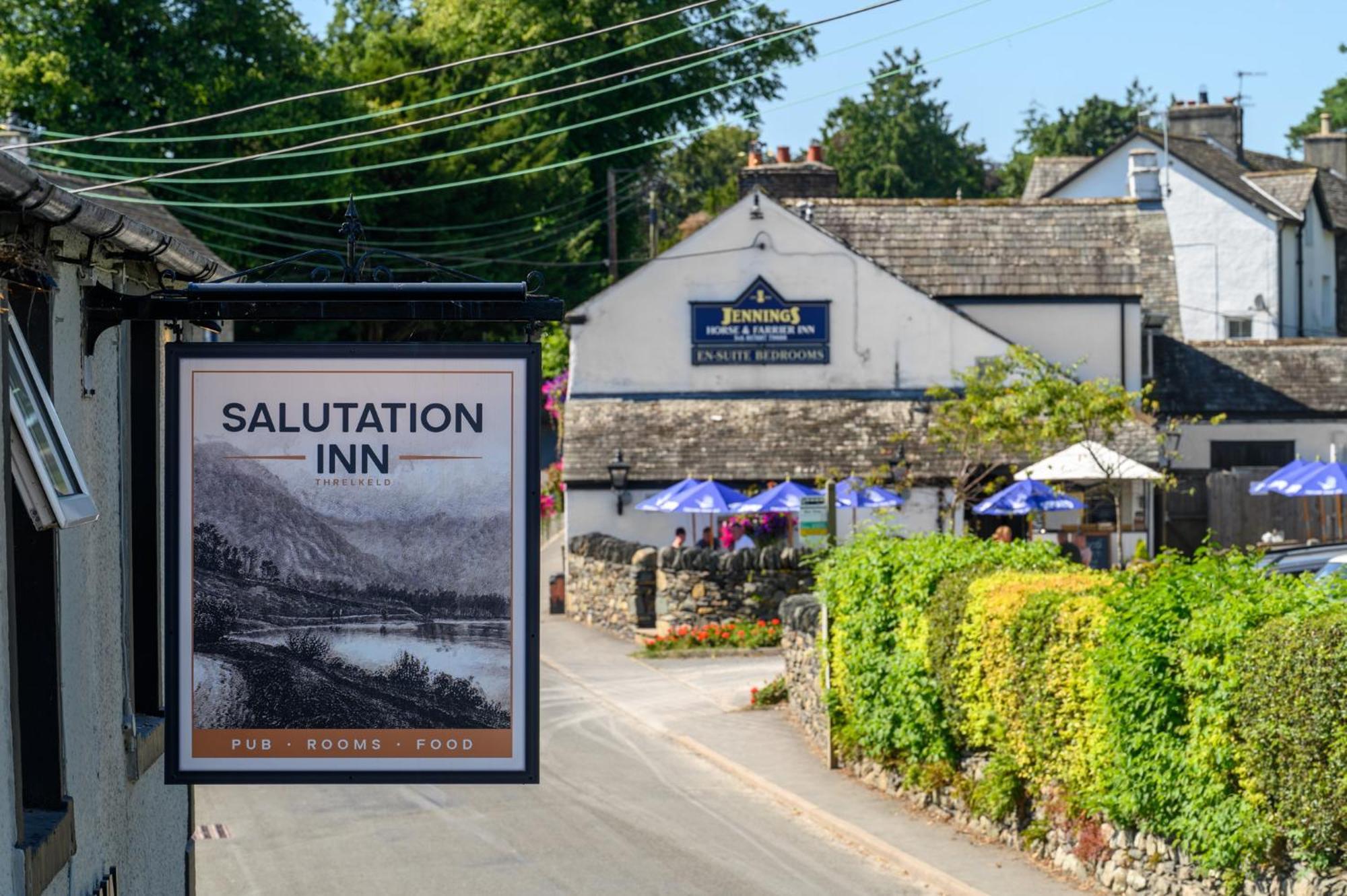 The Horse And Farrier Inn And The Salutation Inn Threlkeld Keswick Dış mekan fotoğraf